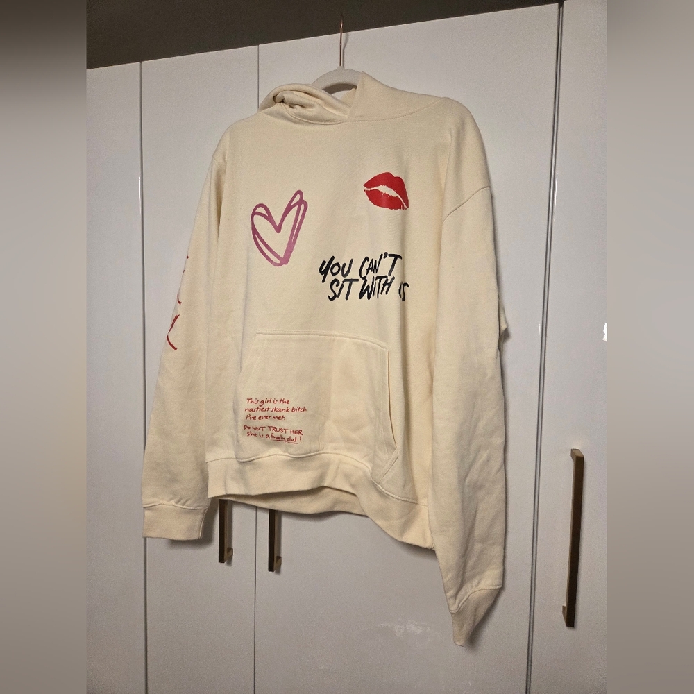 NWT Peace Collective x Mean Girls Burn Book Heavyweight Hoodie